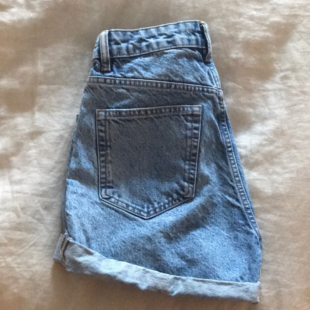 Zara Mom Jean Shorts